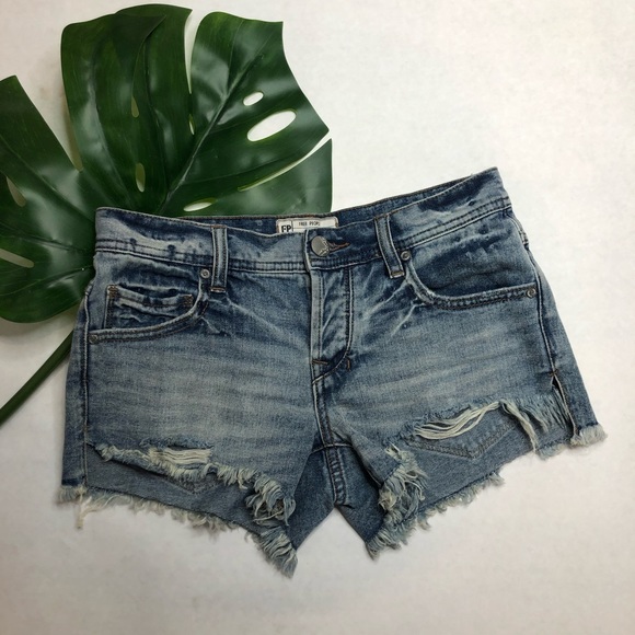 Free People Pants - Free People denim shorts size 24